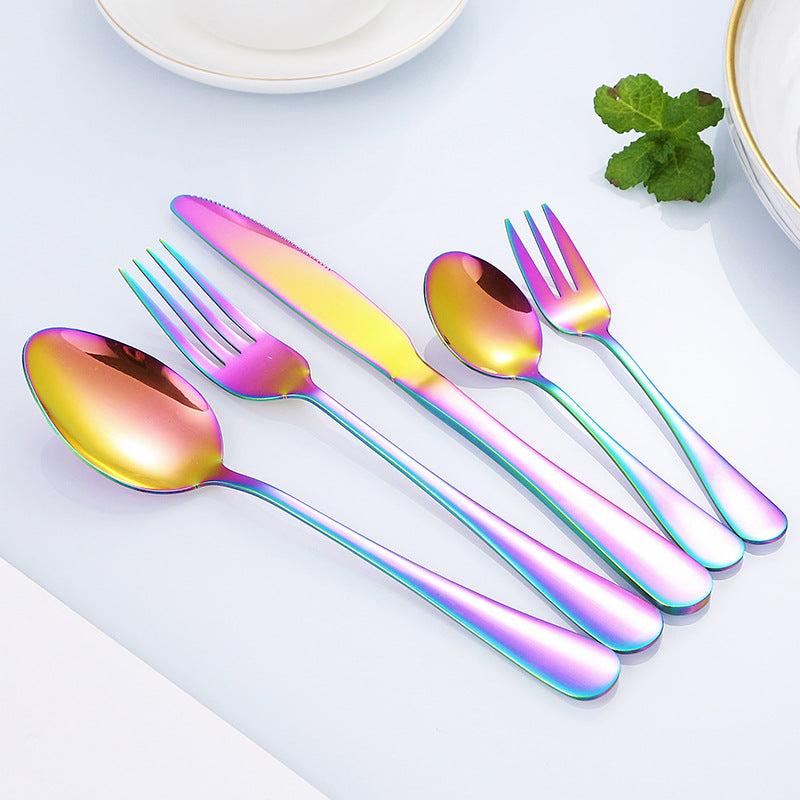 Elegant stainless steel cutlery set with ergonomic handle Bowlift