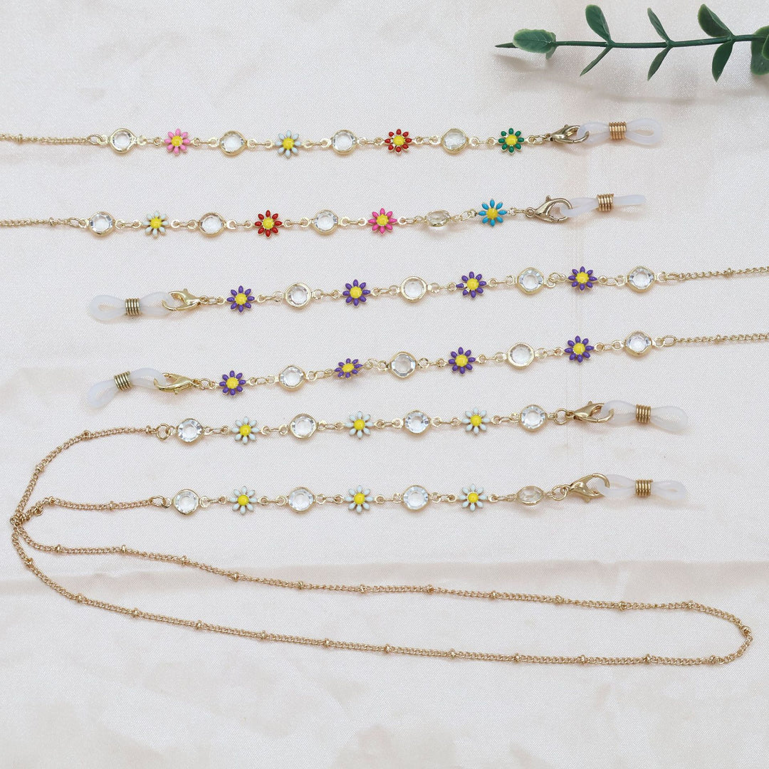 Beaded Eyewear Chain Holder Bowlift