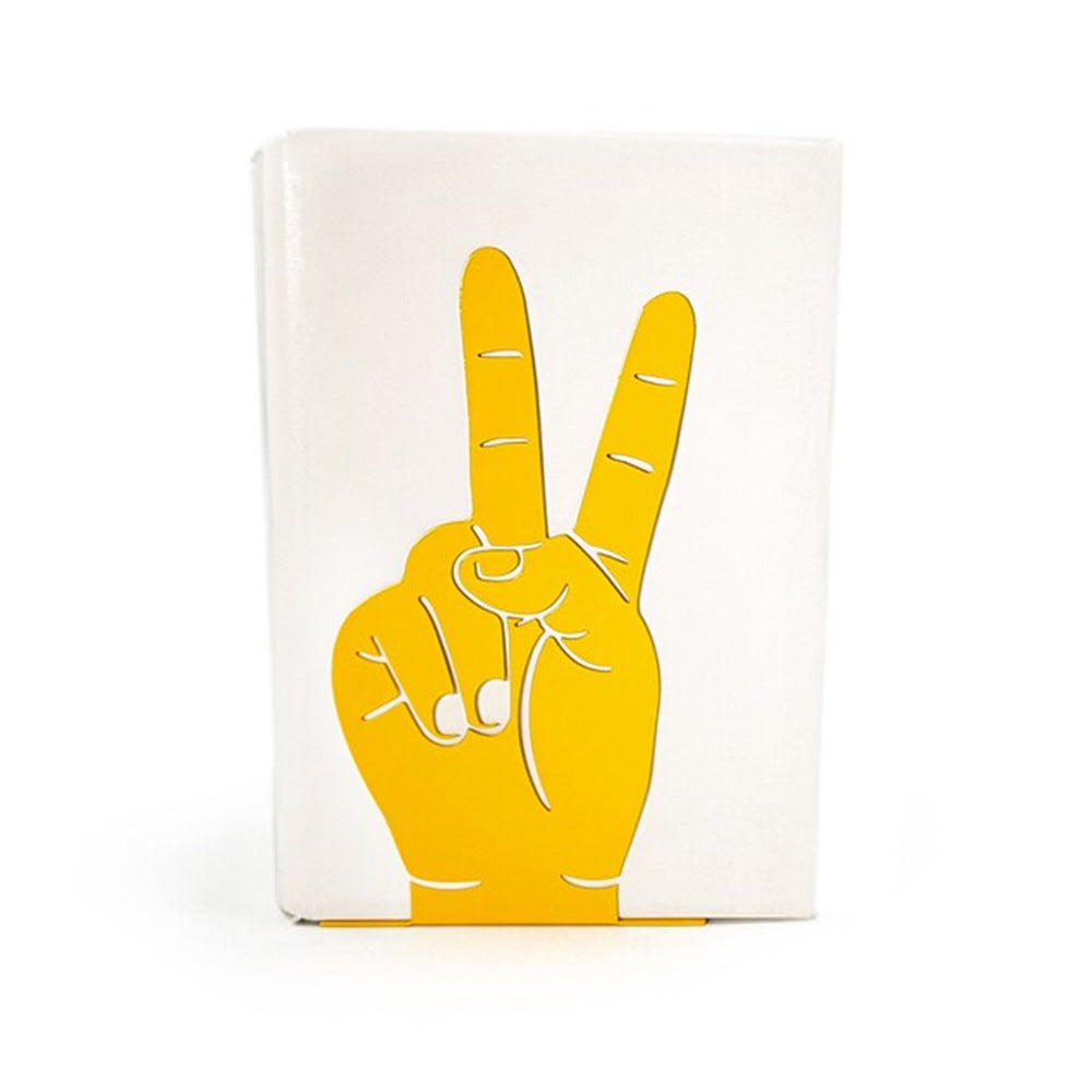 Peace Sign Decorative Bookends