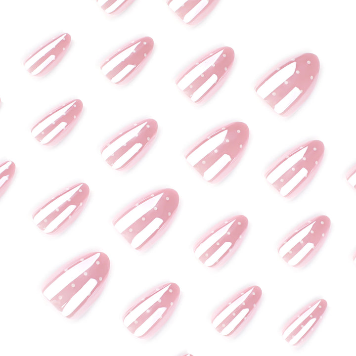 Elegant Nail Extensions with Gloss Finish Bowlift