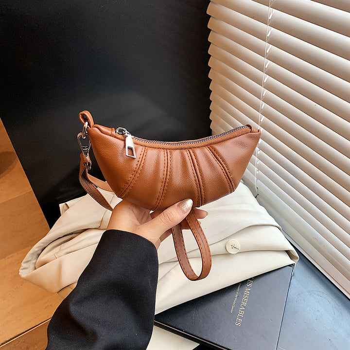 Textured Mini Crossbody Pouch Bowlift