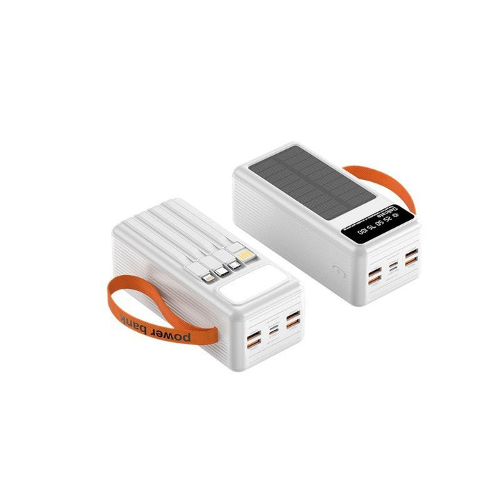 Portable solar power bank with intelligent charging technology and digital display Bowlift