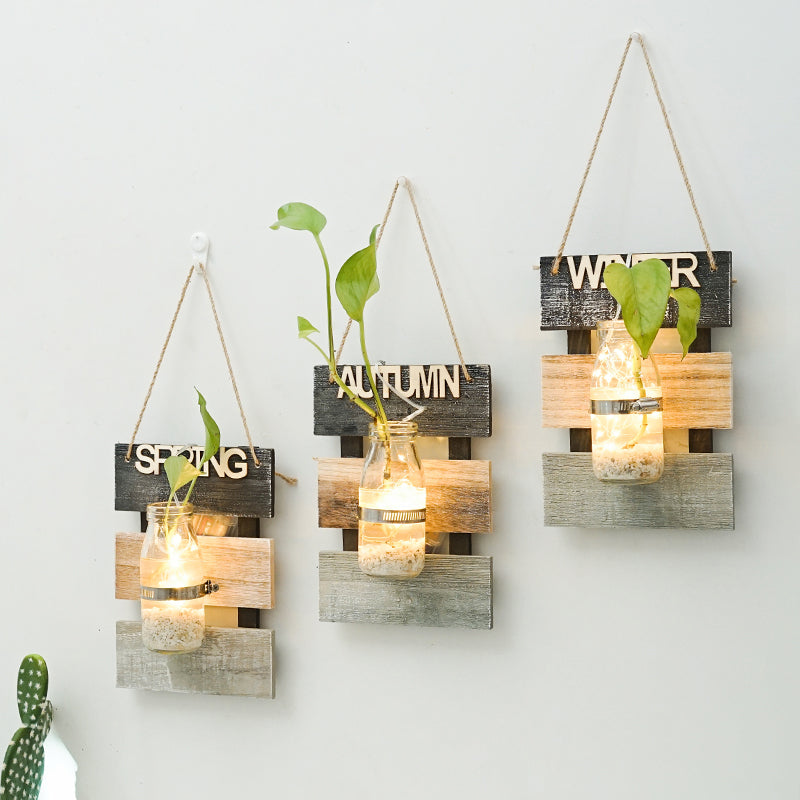 Wall decoration with glass carafe holder Bowlift