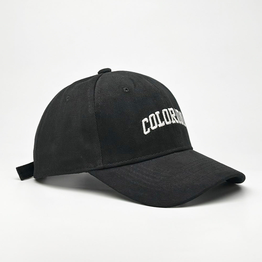 Women's fashionable cotton cap with embroidered lettering Bowlift