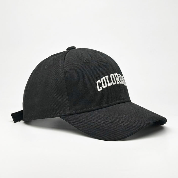 Women's fashionable cotton cap with embroidered lettering Bowlift