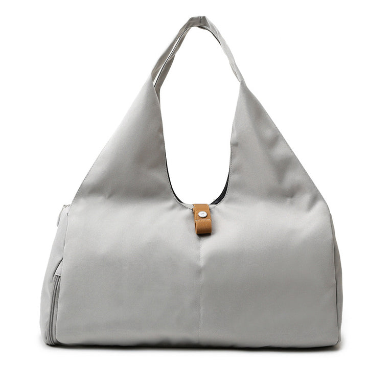 Comfortable tote bag with innovative shape and adjustable carrying handle Bowlift
