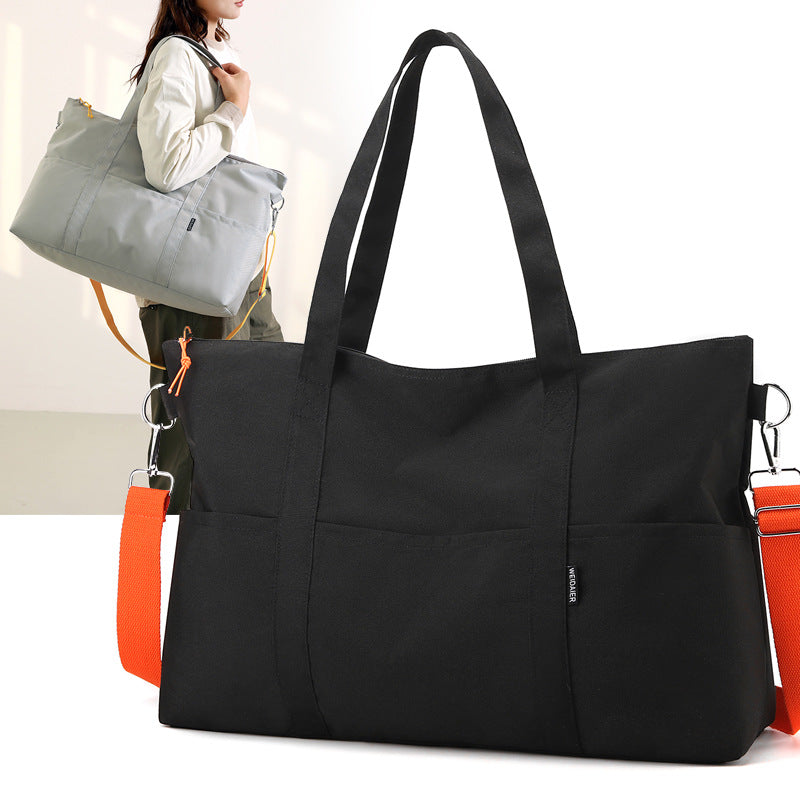 Multi-Pocket Casual Tote Bag Bowlift