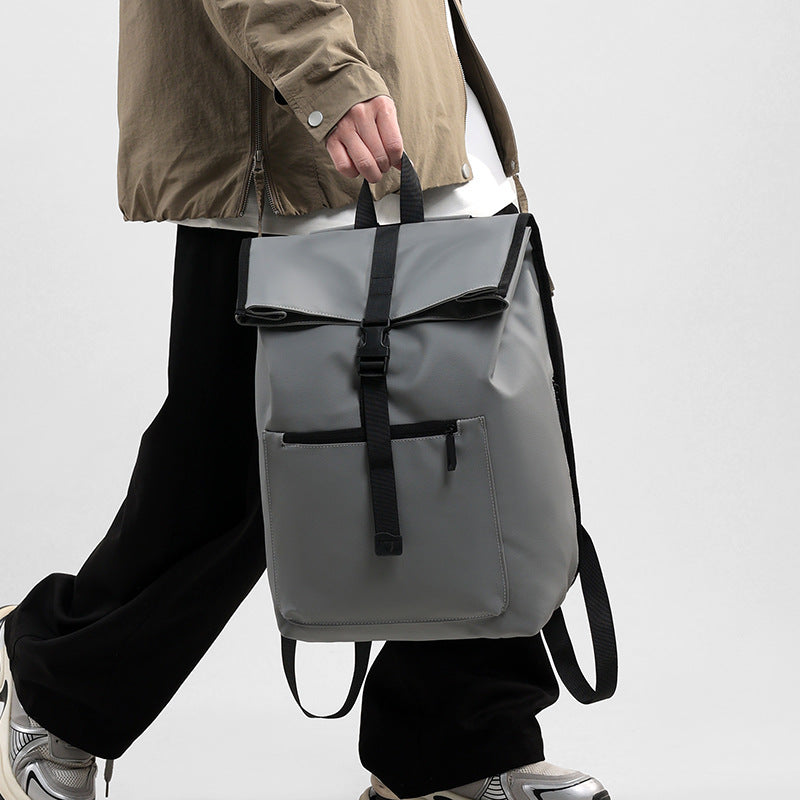 Water-Resistant Rolltop Backpack Bowlift