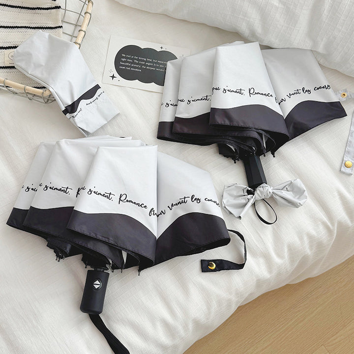 Women Folding Umbrella with Stylish Design and Practical Storage System Bowlift