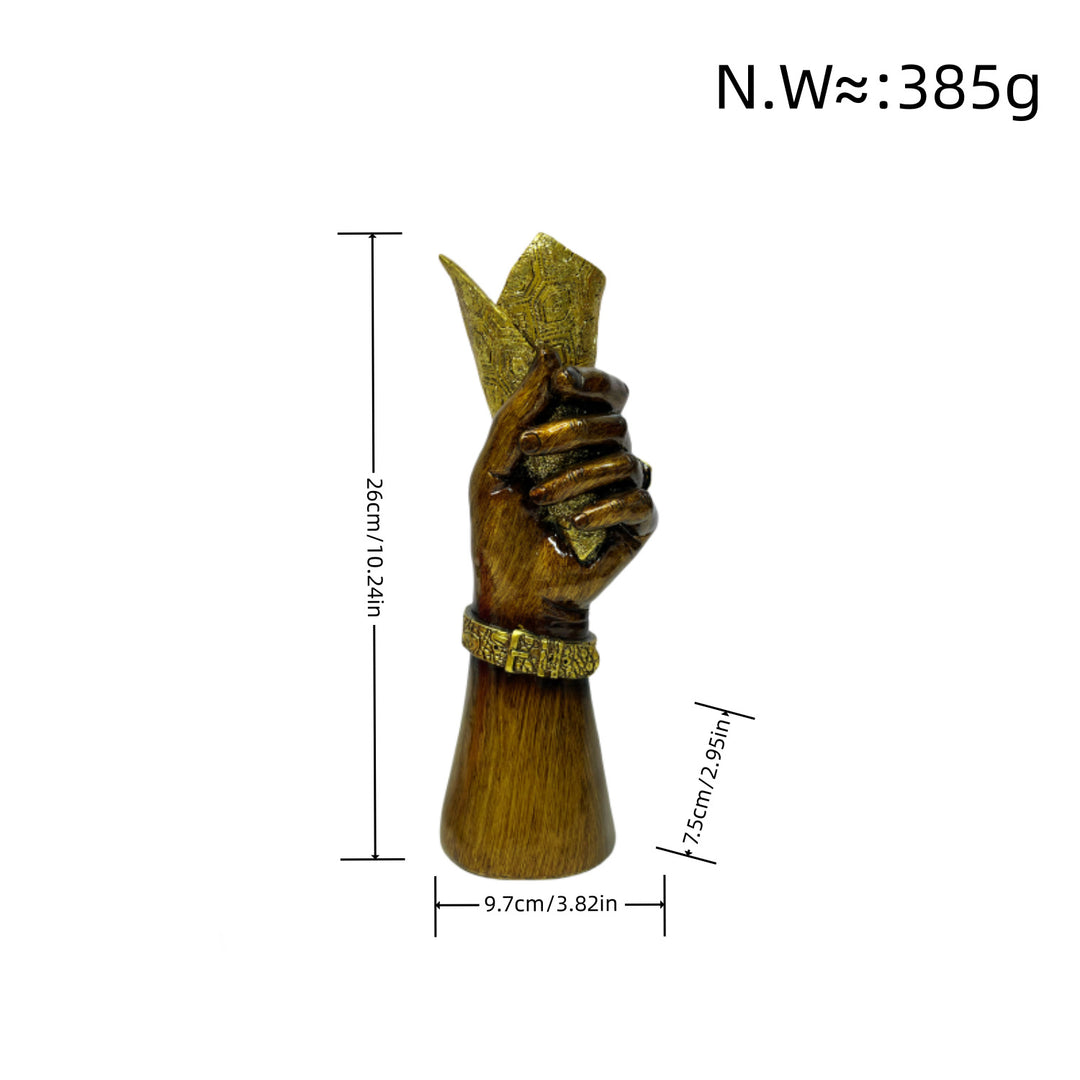 Artistic Hand Sculpture Bowlift