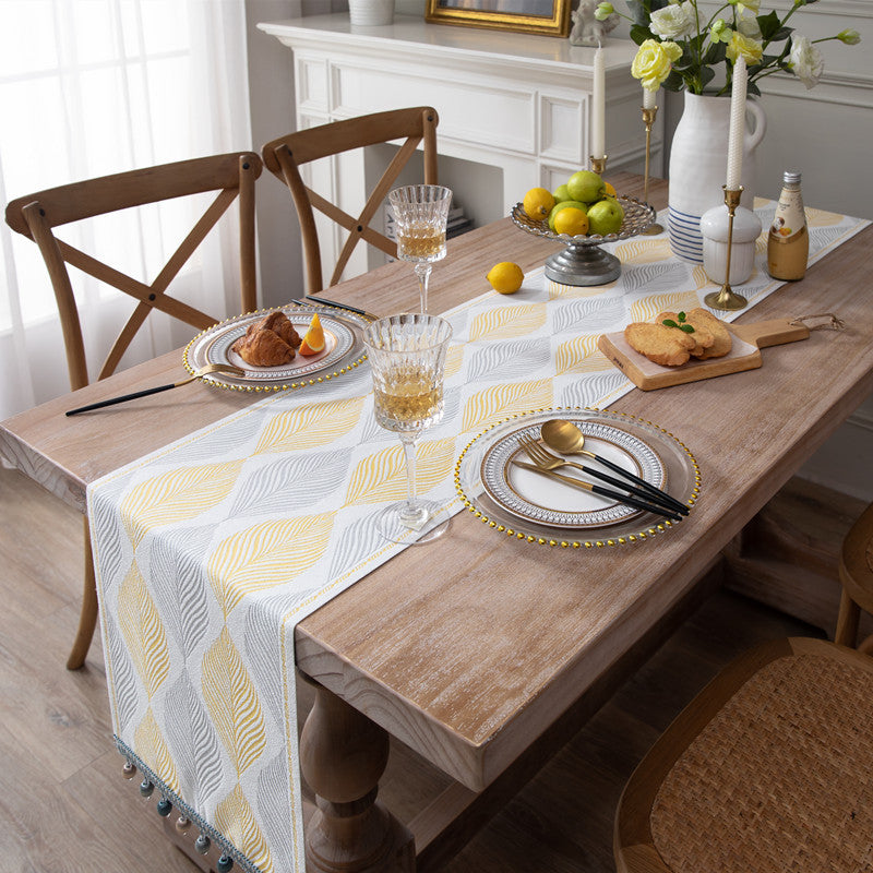 Elegant Textured Table Runner
