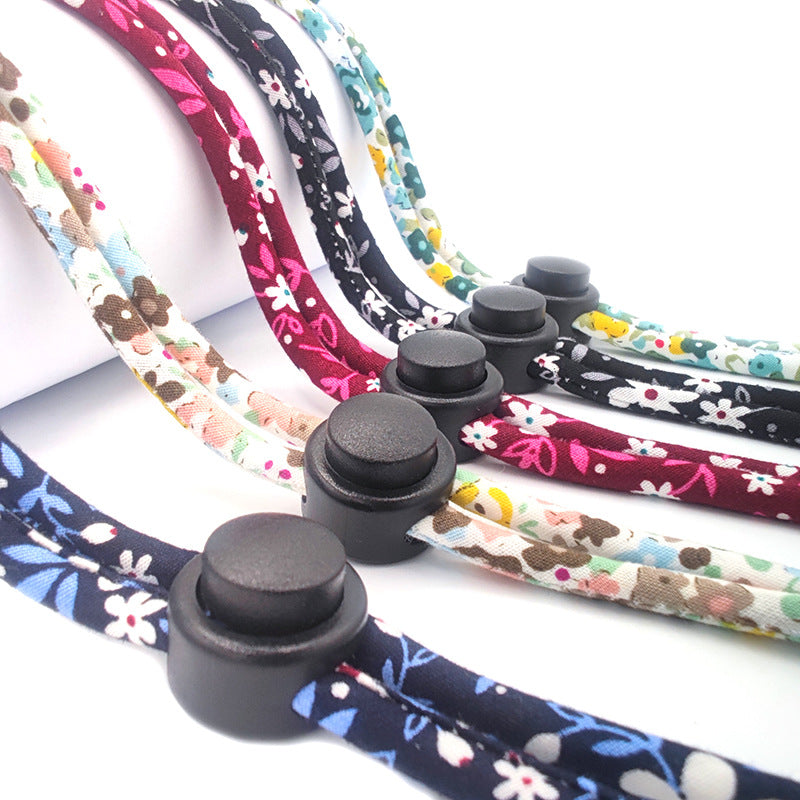 Adjustable Floral Eyewear Retainer Bowlift