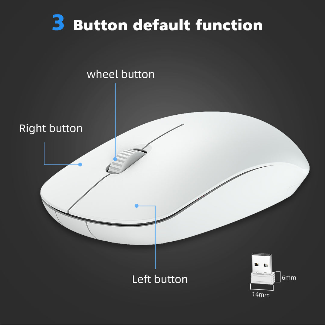 Ergonomic Wireless Computer Mouse Bowlift