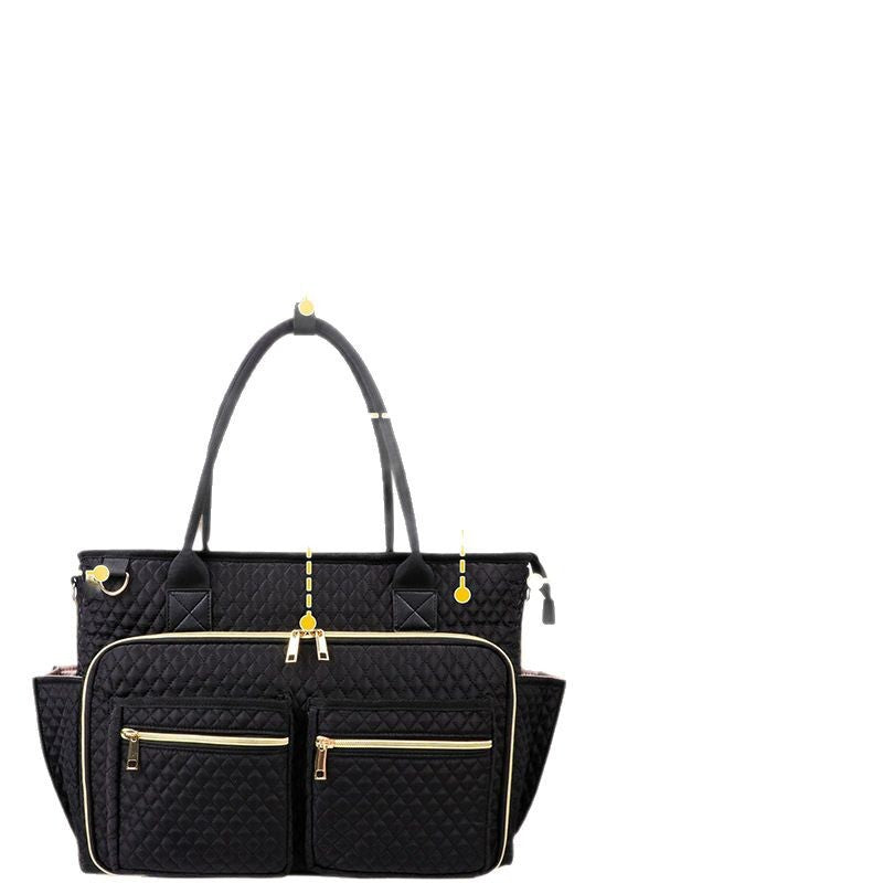Stylish and Spacious Tote Bag with Versatile Compartments Bowlift
