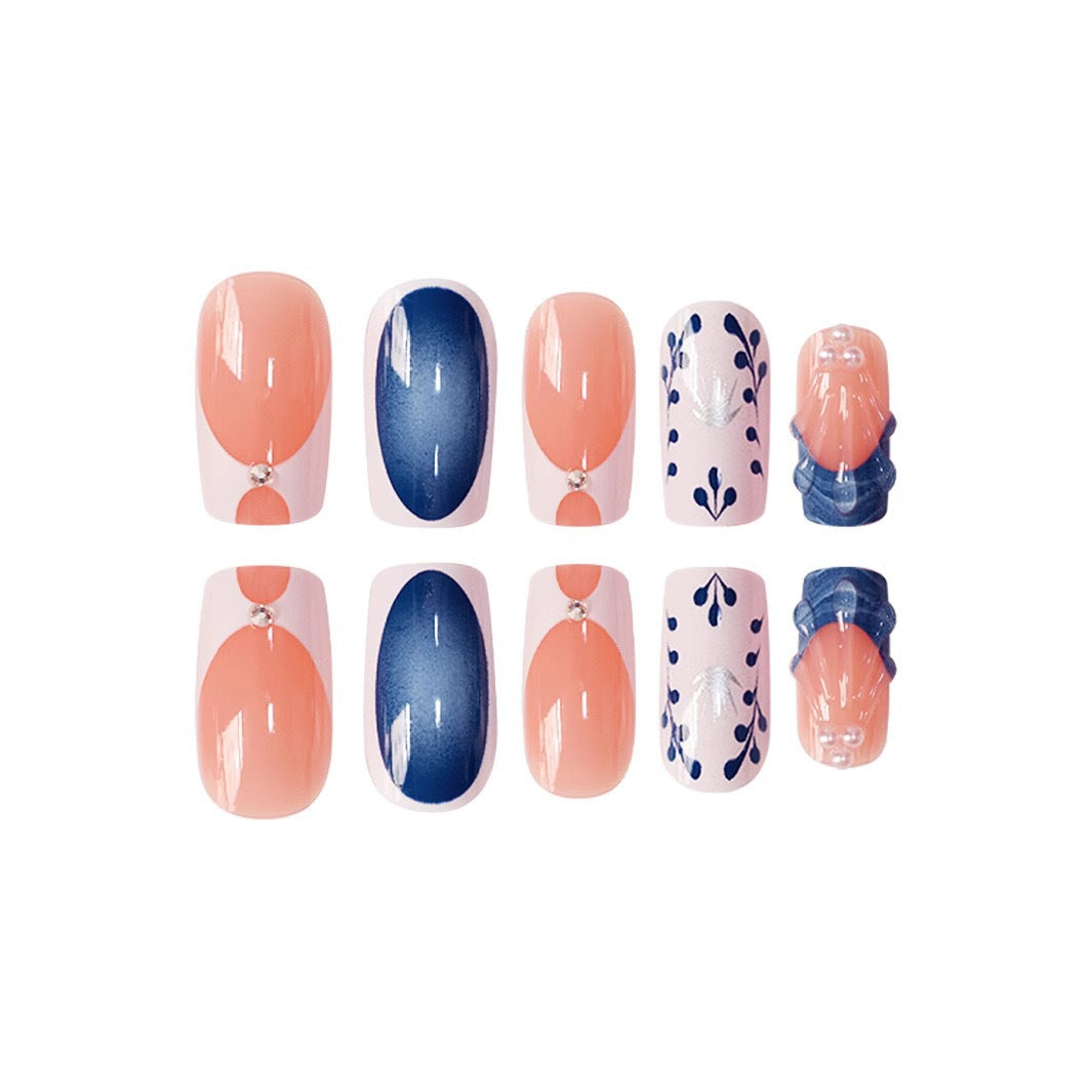 Artistic Acrylic Nail Art Extensions Bowlift