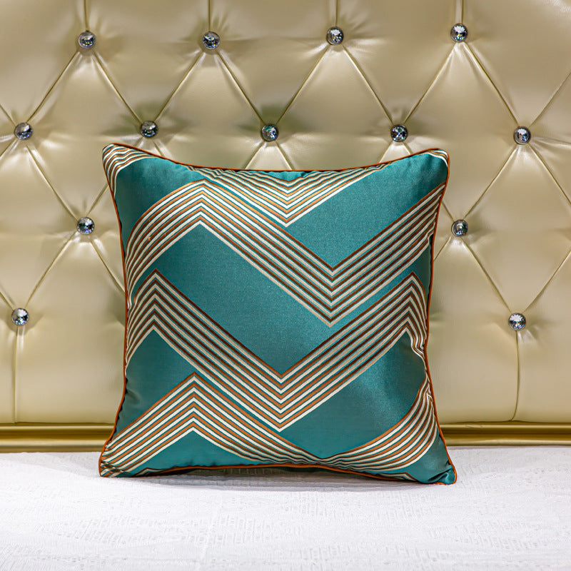 Geometric Pattern Decorative Throw Pillow