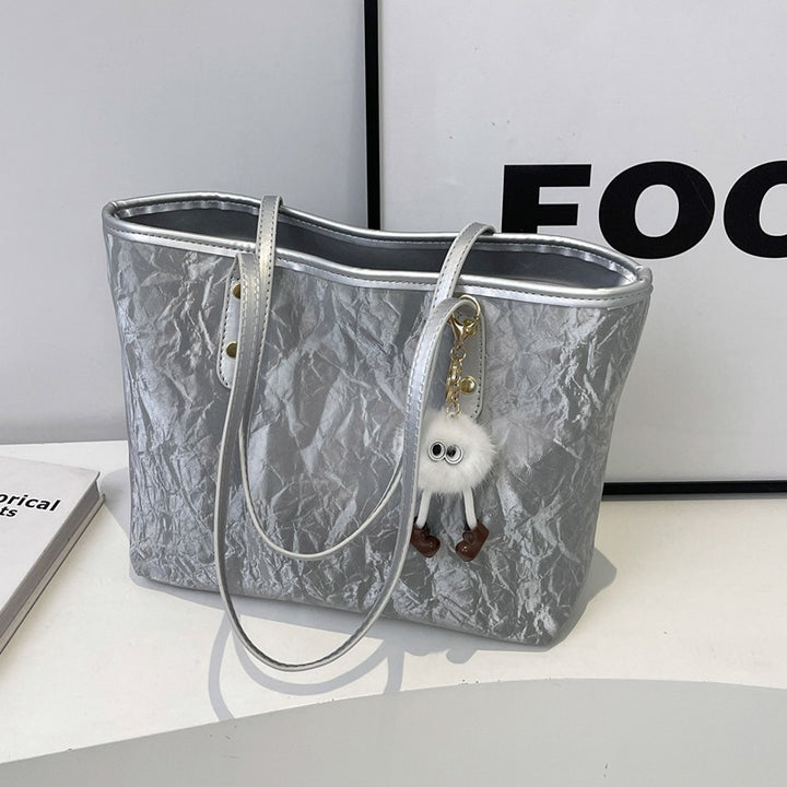 Modern Textured Tote Bag Bowlift