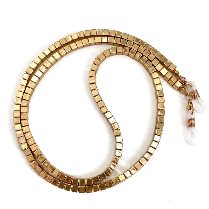 Beaded Eyewear Retainer Chain Bowlift