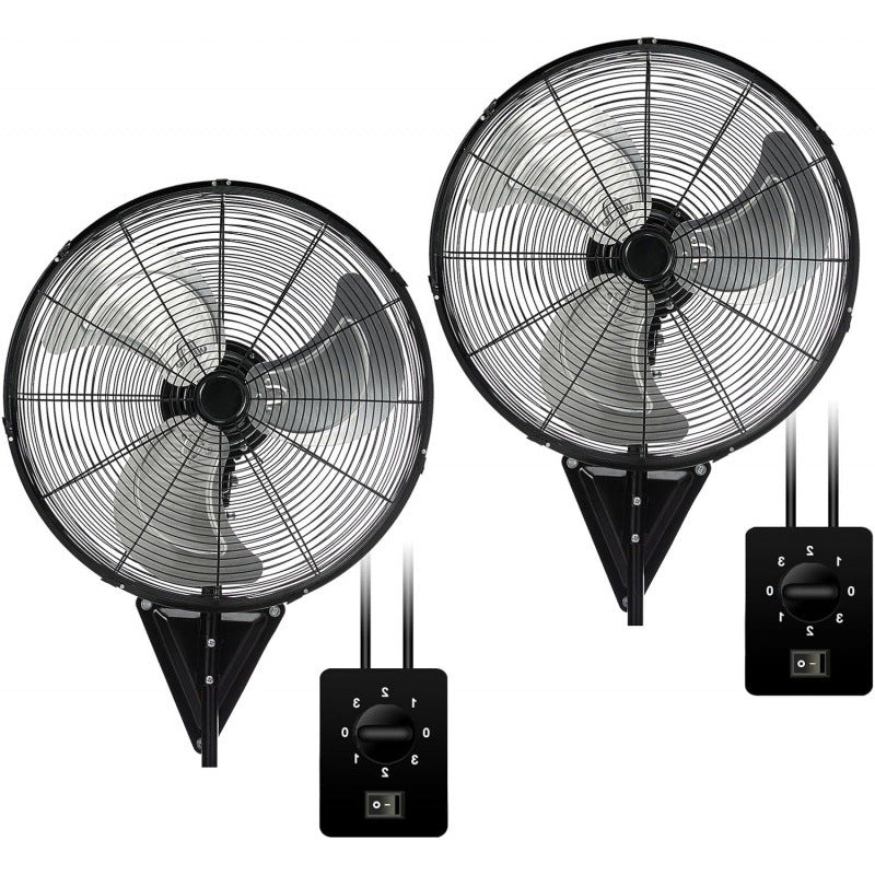 Unisex wall fan with powerful air circulation Bowlift