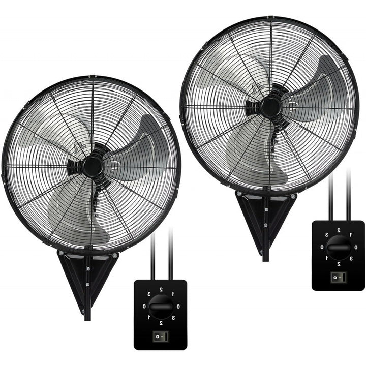 Unisex wall fan with powerful air circulation Bowlift