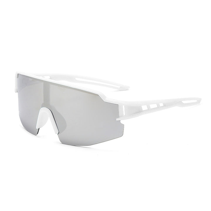 Unisex nan sporty wraparound sunglasses with ultra-light polycarbonate lens and non-slip nose bridge Bowlift