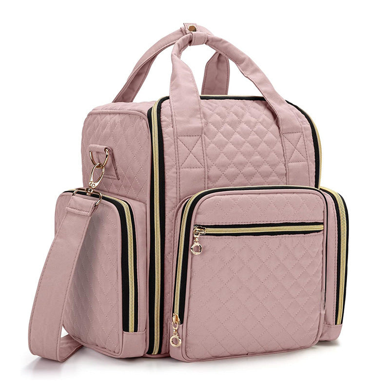 Cosmetic transport bag with organizer compartments Bowlift