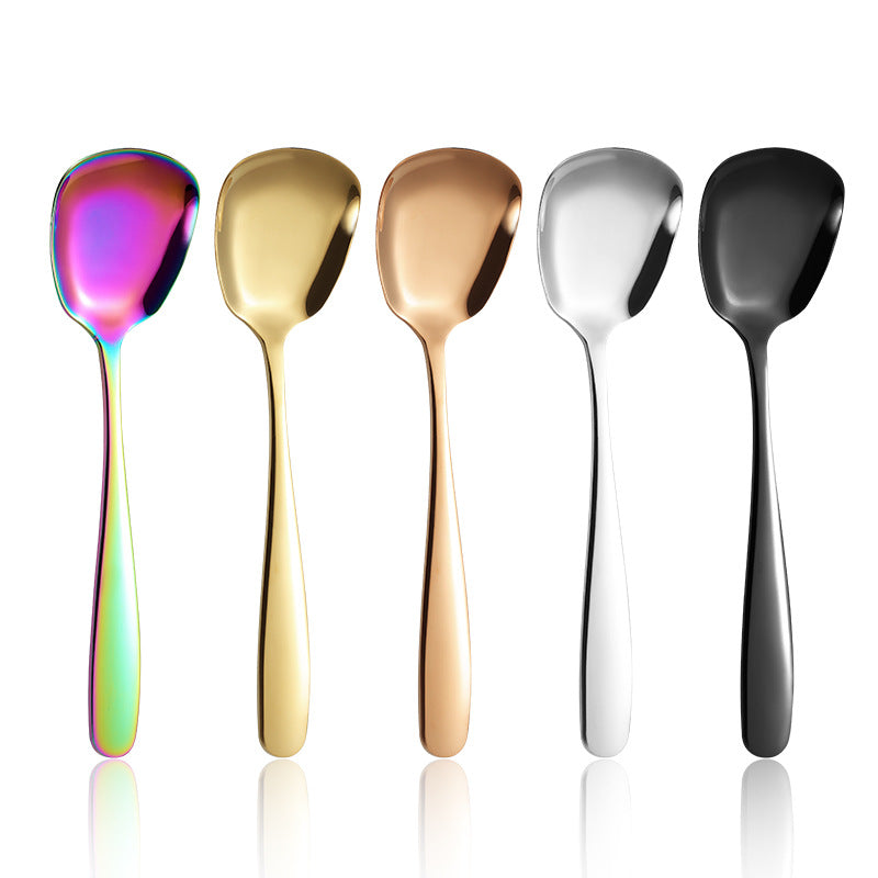 Elegant dessert spoon with ergonomic design Bowlift
