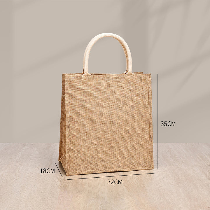 Eco-Friendly Jute Tote Bag Bowlift