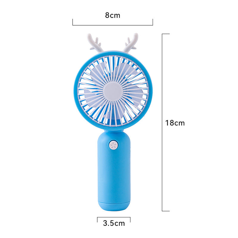Ladies Portable Mini Hand Fan with Cute Design Bowlift