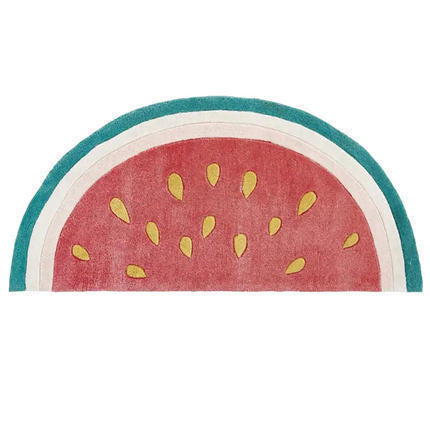 Watermelon Slice Decorative Area Rug Bowlift