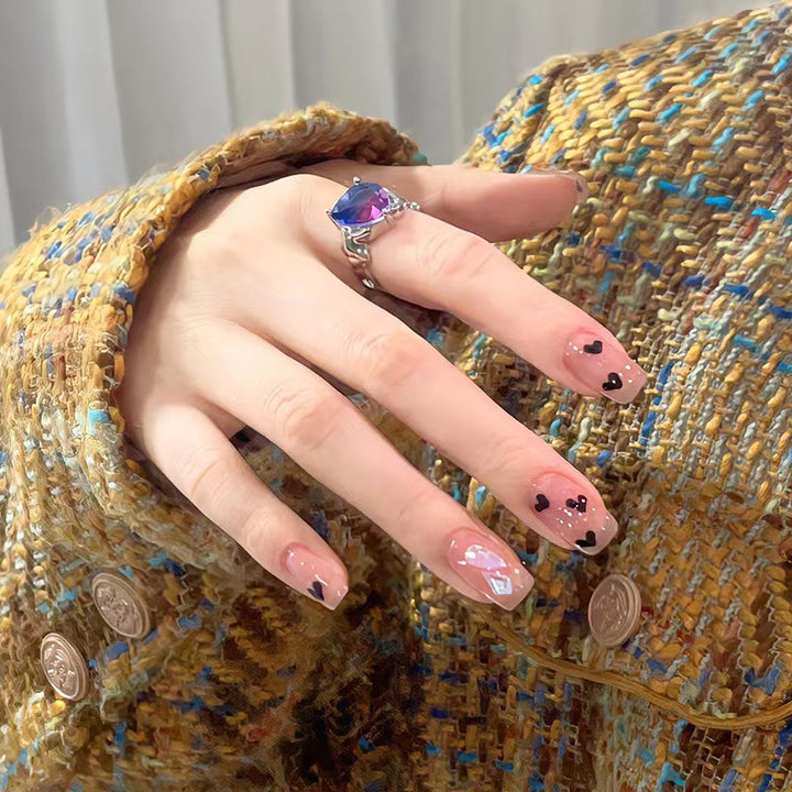 High-quality heart nail art Bowlift