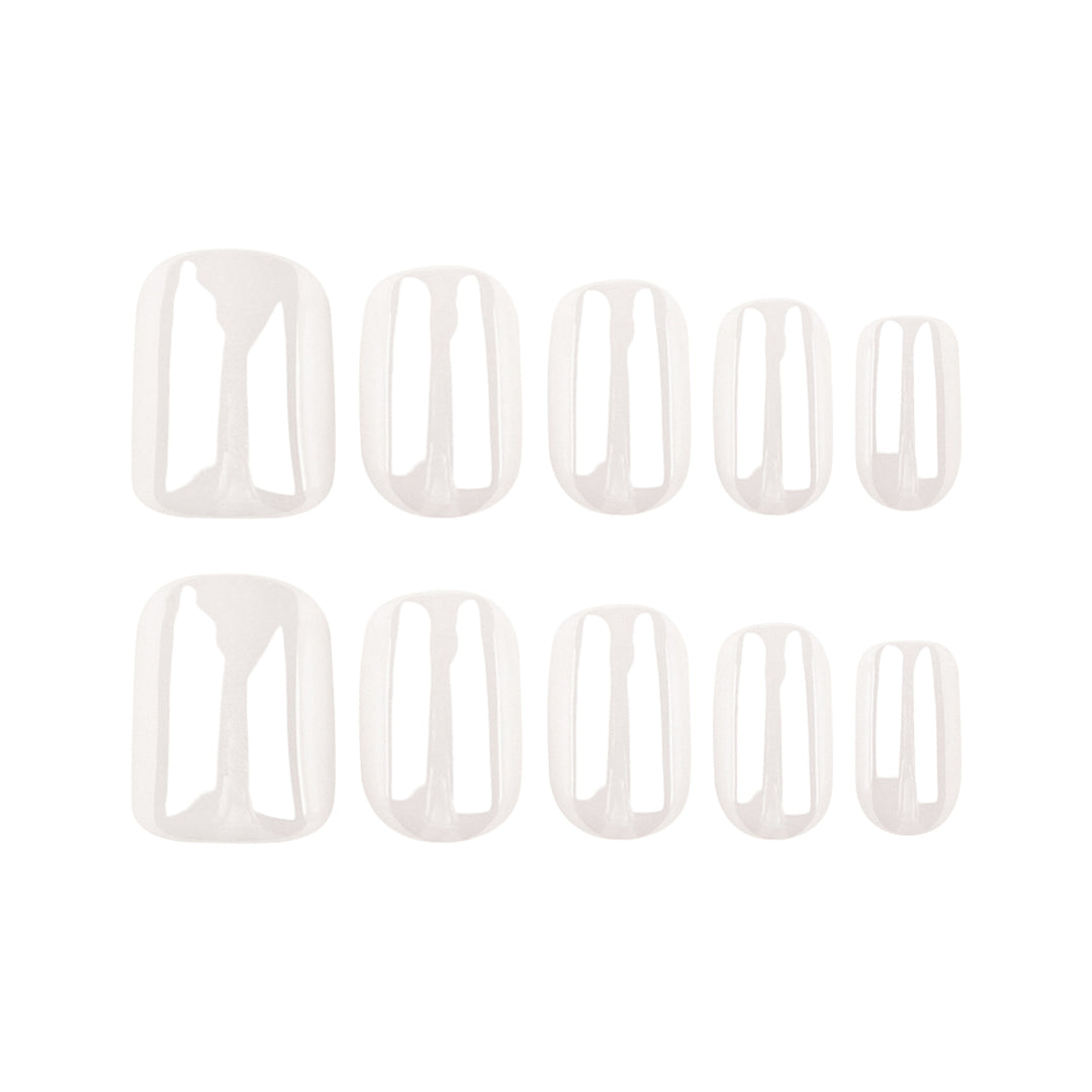 Artistic Nail Art with Glossy Finish Bowlift