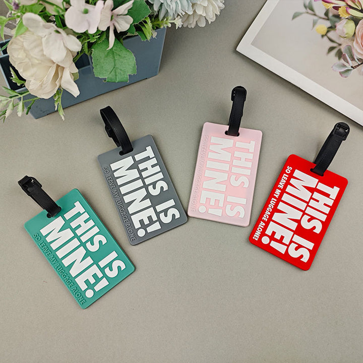 Unisex Customizable Luggage Tag Bowlift
