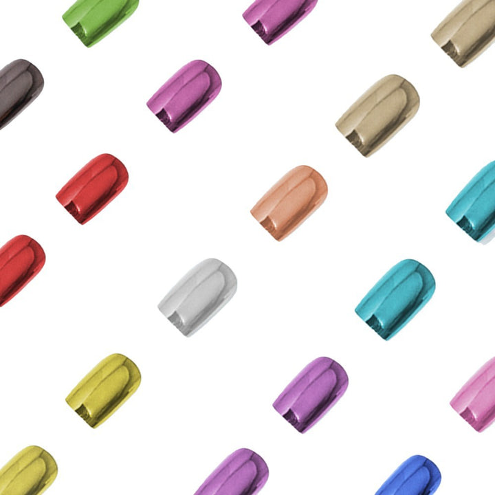 Metallic Polish Press-On Nail Set Bowlift