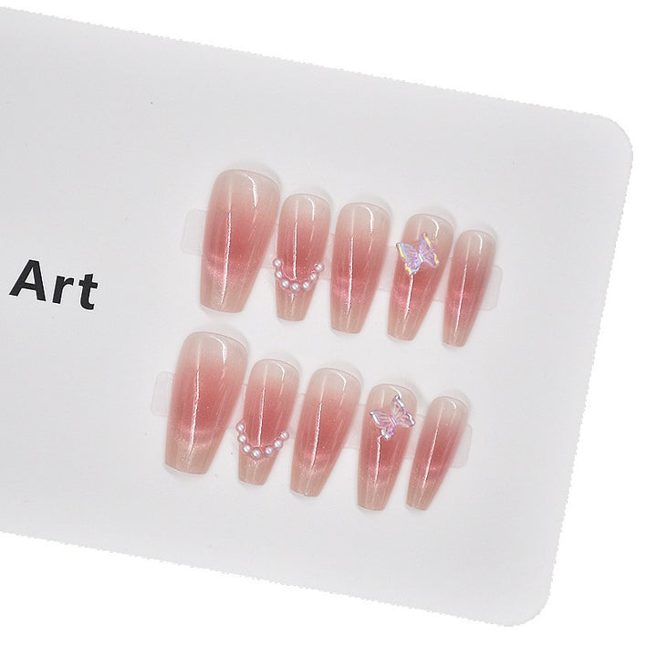 Decorative Press-On Nail Design Set Bowlift