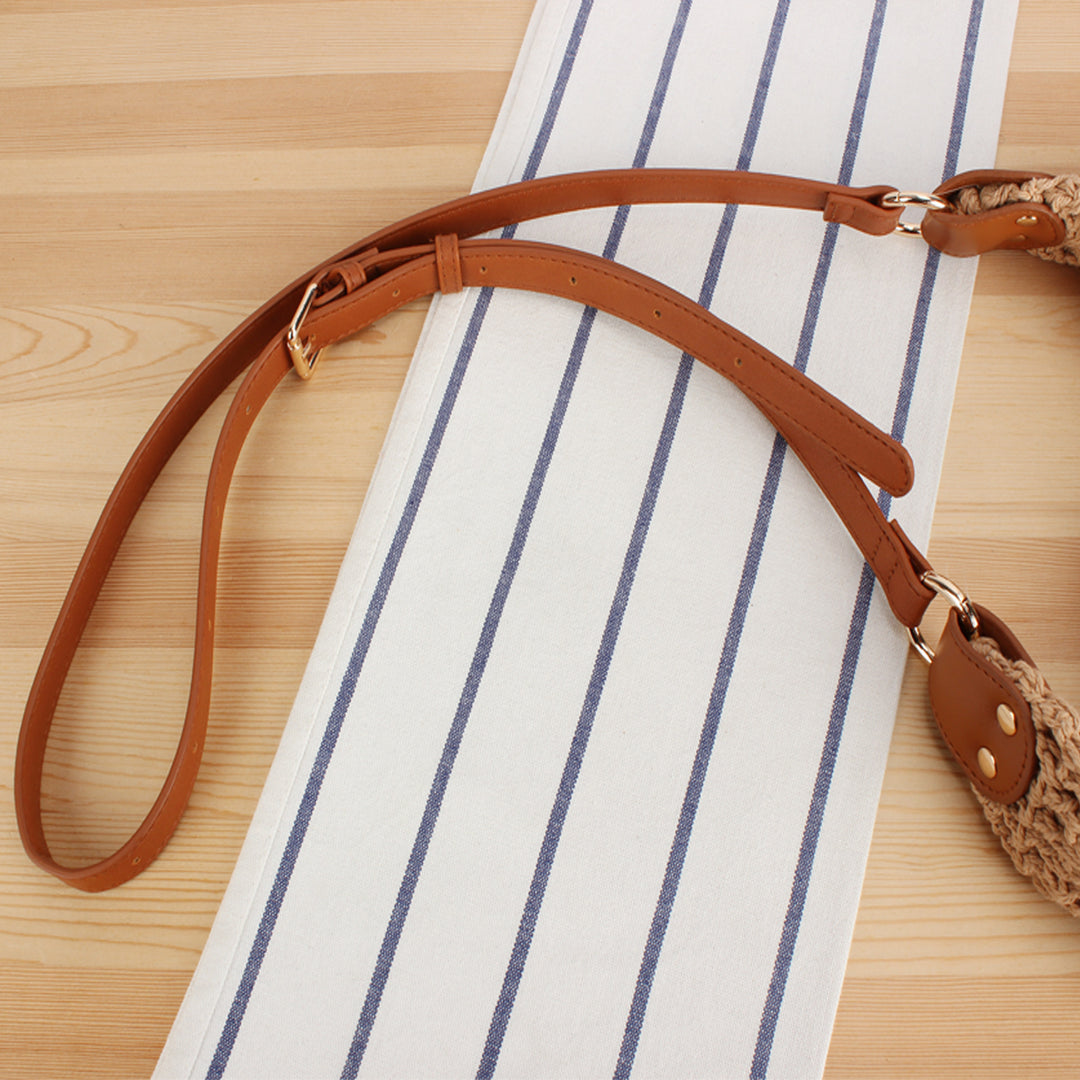 Hobo Bag Made of Handwoven Natural Material Bowlift