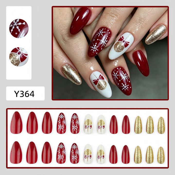 Artificial Nails in Modern Tribal Design Bowlift