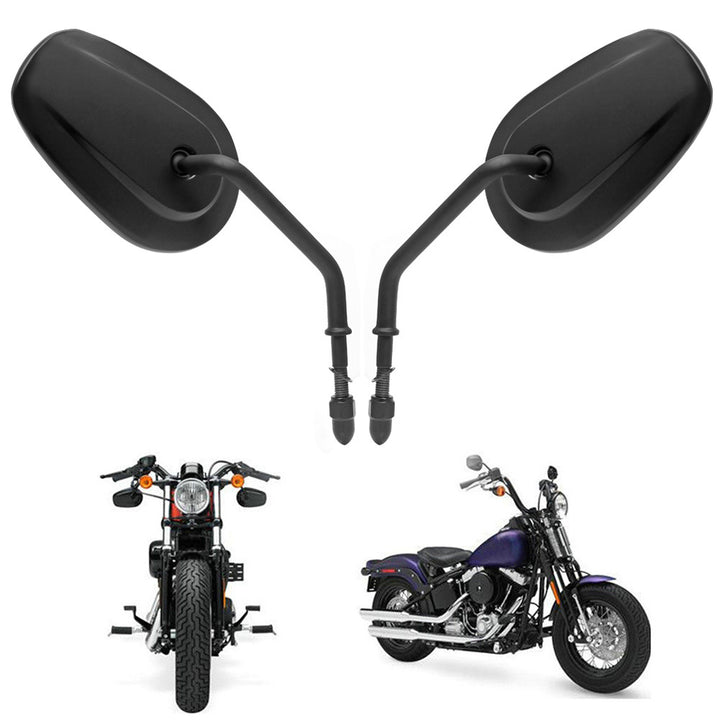 Motorcycle rearview mirror with adjustable arm and sturdy design Bowlift