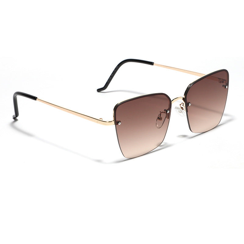 Women’s fashionable square sunglasses with gradient lenses Bowlift