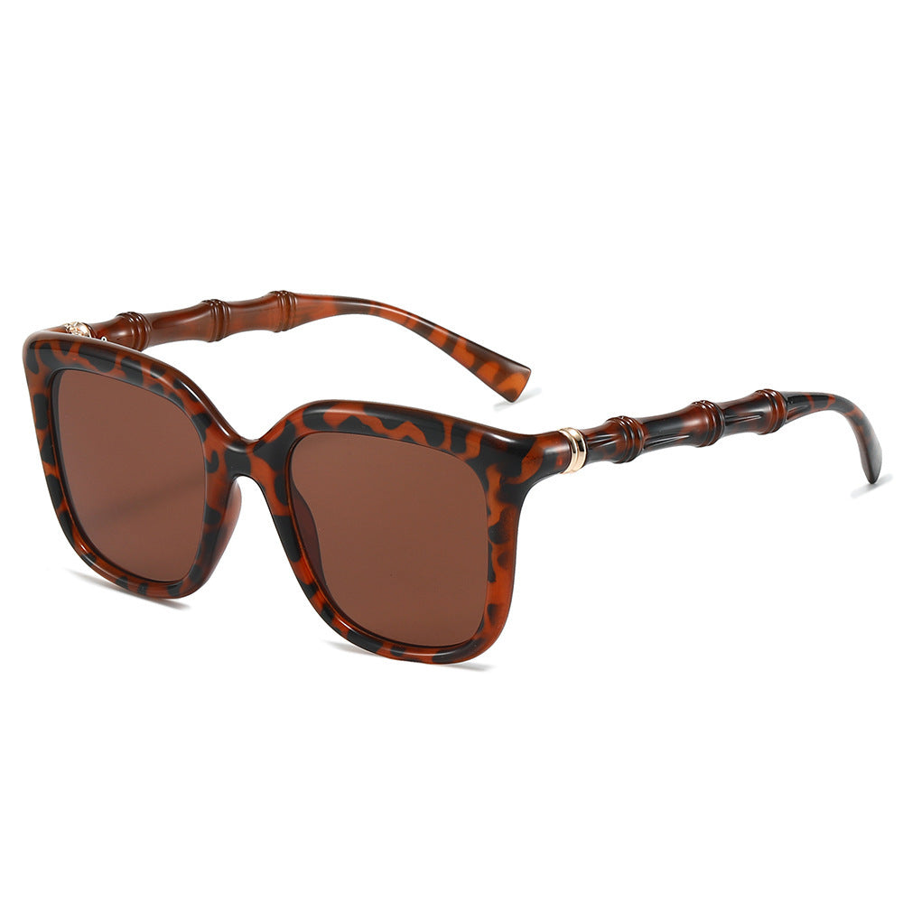 Bamboo-Style Oversized Sunglasses Bowlift