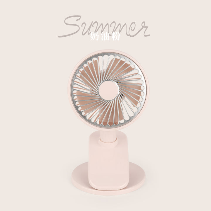 Women's Portable Table Fan with Flexible Tilt Bowlift
