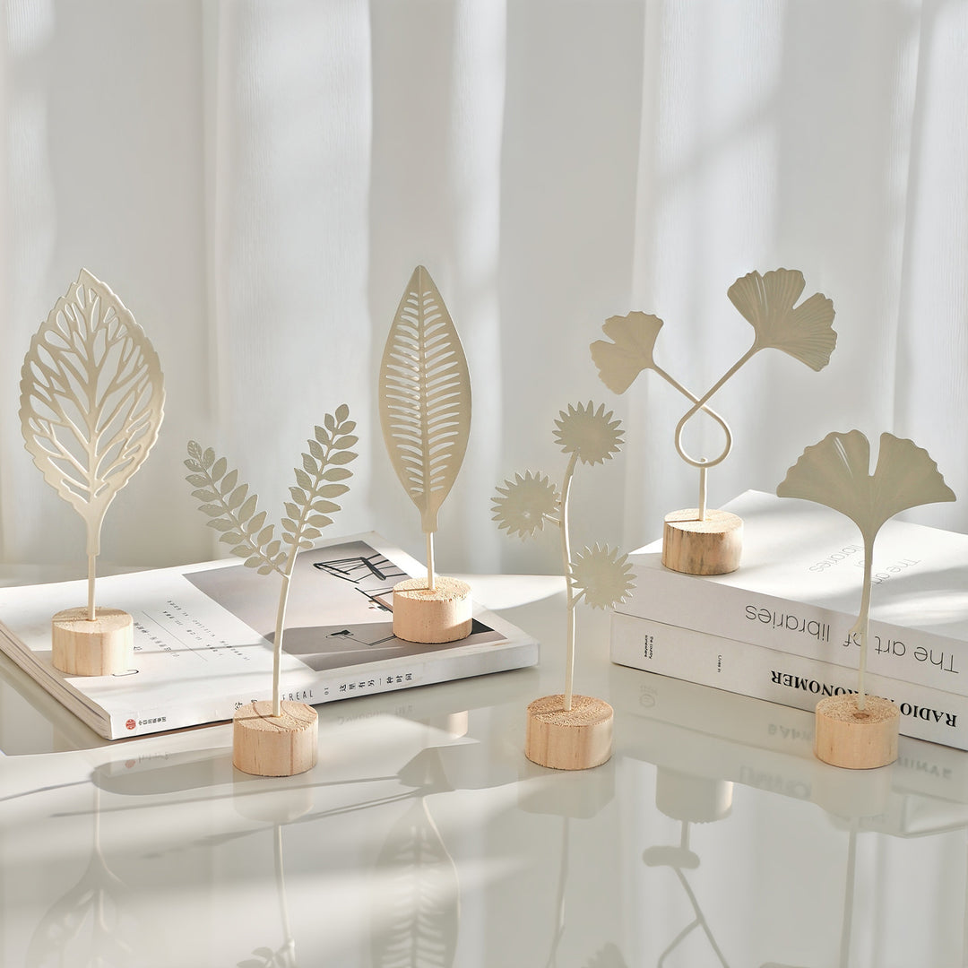Decorative Ginkgo Leaf Sculpture