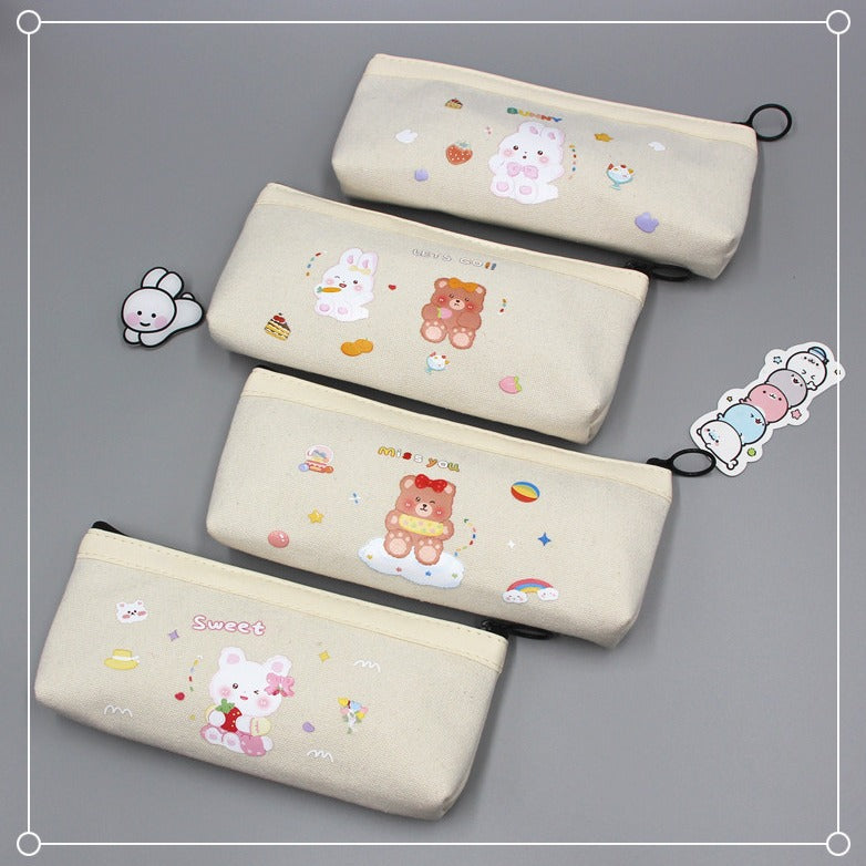 Cute Animal Character Pencil Case Bowlift
