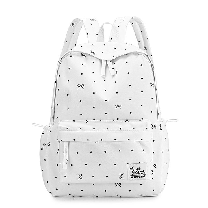 Stylish Polka Dot Backpack