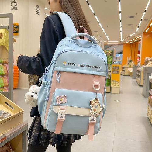 Backpack with Playful Design and Innovative Compartments Bowlift