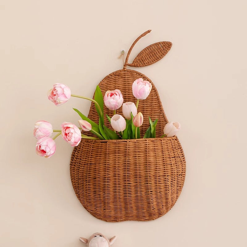 Decorative flower basket with handle Bowlift