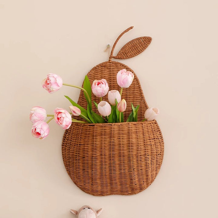 Decorative flower basket with handle Bowlift