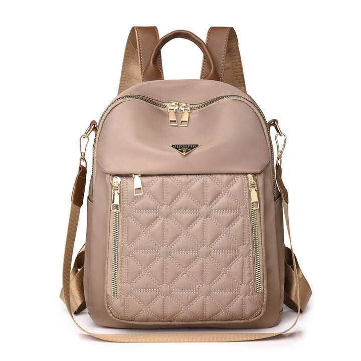 Quilted Multi-Functional Backpack