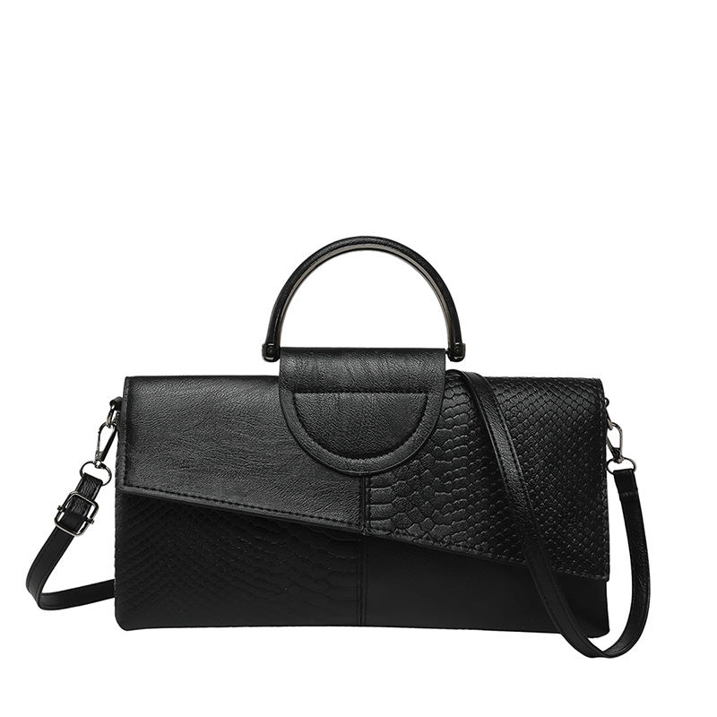Structured Textured Clutch Bag Bowlift