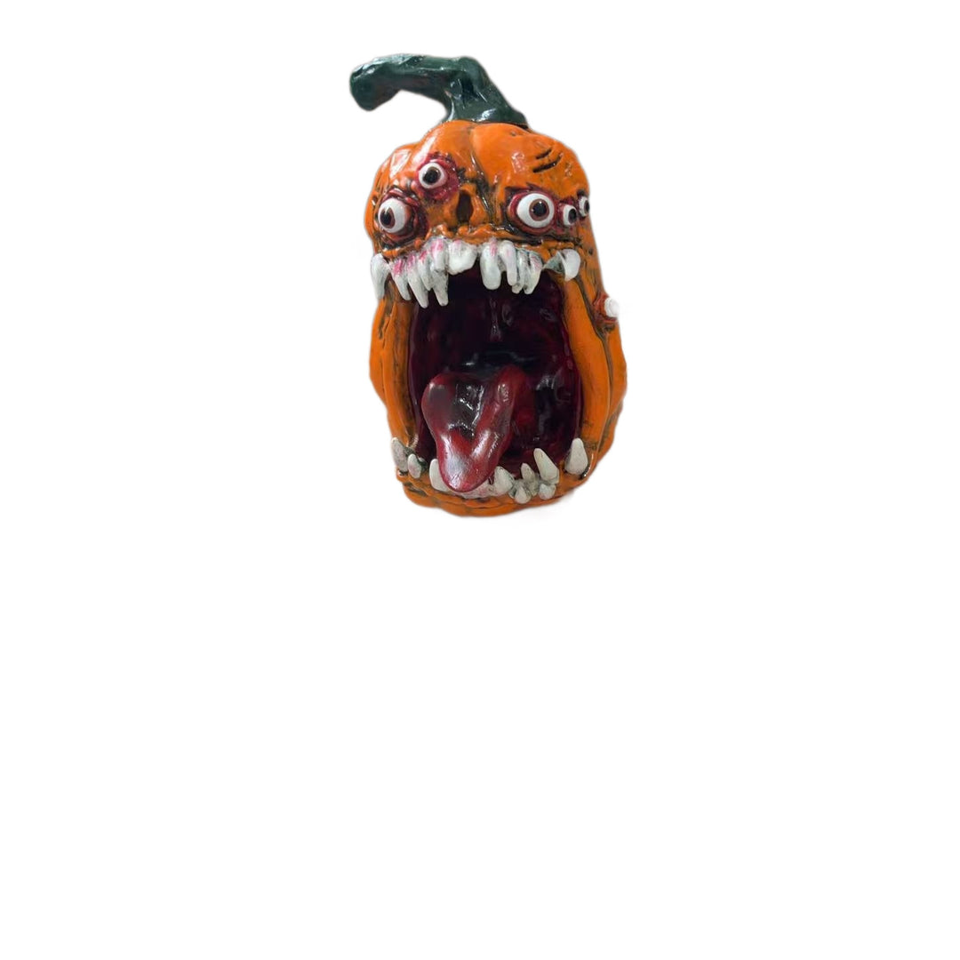 Creepy Pumpkin Figure Bowlift